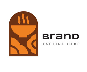 Rice logo icon design template elements. Usable for Branding and Business Logos.