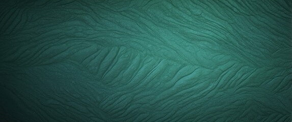 Abstract Green Texture with Wavy Lines and Small Circular Patterns