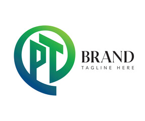 Letter TP logo icon design template elements. Usable for Branding, Business and Technology Logos.
