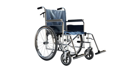 Fototapeta premium Wheelchair isolated on white background