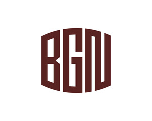 BGN Logo design vector template. BGN