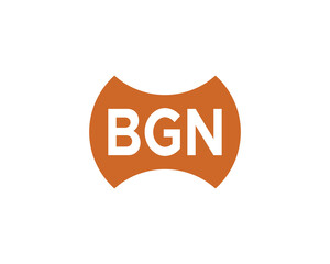 BGN Logo design vector template. BGN