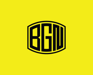 Obraz premium BGN Logo design vector template. BGN