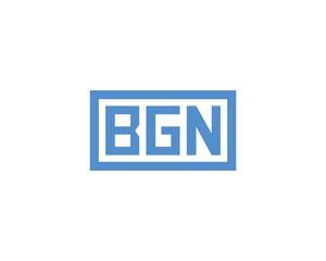 BGN Logo design vector template. BGN