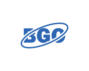 BGO logo design vector template. BGO