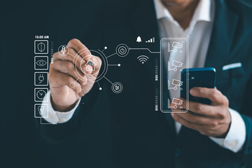 The technology of Internet of Things connecting smart home smart home system is a kind of equipment, which helps to improve the comfort of the family through voice commands and remote 