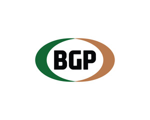 BGP logo design vector template. BGP