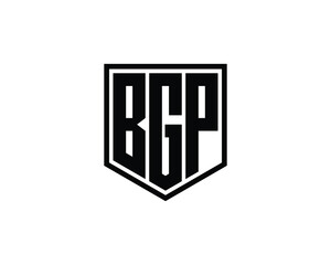 BGP logo design vector template. BGP