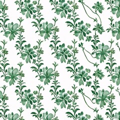Fototapeta premium seamless floral pattern