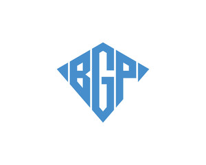 BGP logo design vector template. BGP