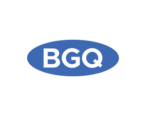 BGQ logo design vector template. BGQ