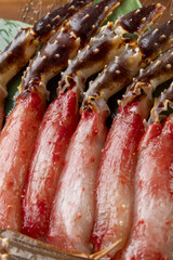 美味しいタラバガニ