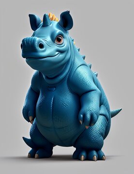 Animation Rhinosaur 