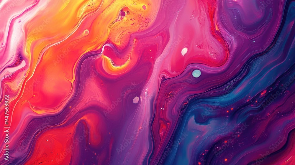 Poster web background design featuring abstract patterns and vibrant colors for creative projects and digit