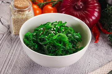 Asian vegan cuisine Chukka salad