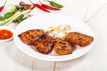 Thai Street foof pork satay