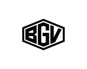 BGV Logo design vector template. BGV