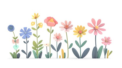 Colorful Flower Garden