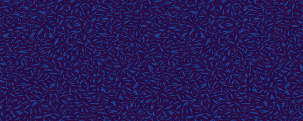 Fototapeta premium Vector hand drawn layered dots seamless pattern. Dark spotted background with crossing abstract organic shapes, drops, spots, circles, snowflakes. Painted texture for print