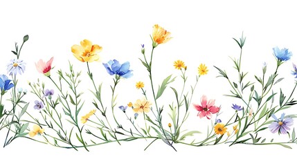 Watercolor Floral Illustration
