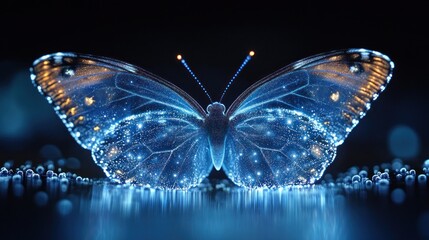 Glowing Butterfly