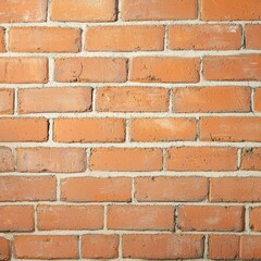 Obraz premium A close-up view of a rustic brick wall, showcasing the texture and color of the individual bricks in a timeless design.