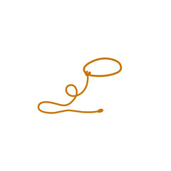 Obraz premium simple rope lasso