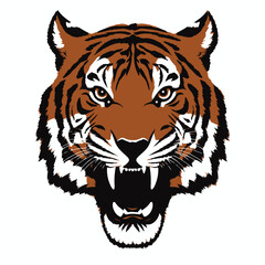 Tiger Silhouette vector art design