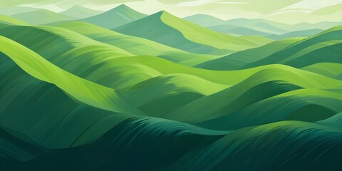 Obraz premium green abstract background