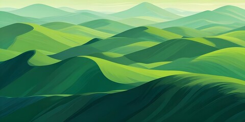Obraz premium green abstract background