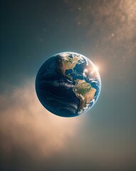 earth in space