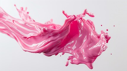 Abstract Green Splash