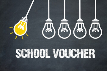 Fototapeta premium School Voucher 
