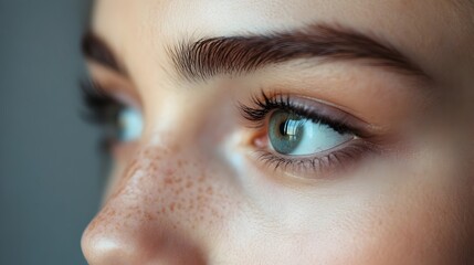 Fototapeta premium Close up of a Fresh Untreated Facial Injury with Pooling Blood