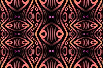 Seamless pattern Traditional Indonesian batik for decorating tile designs, walls, floors and commercial textile products