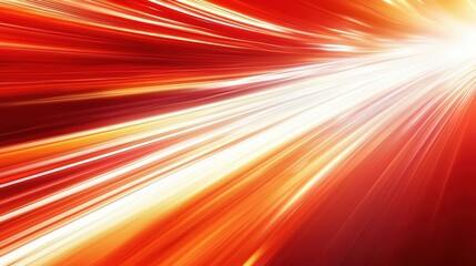 Obraz premium Red and yellow light streaks