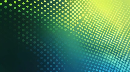 Abstract Green and Blue Dot Pattern