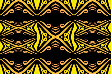 Seamless pattern Traditional Indonesian batik for decorating tile designs, walls, floors and commercial textile products