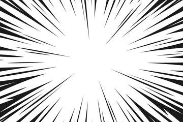 Obraz premium Comic speed light stripes backdrop for posters, print, website, manga art 