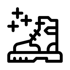 footwear line icon