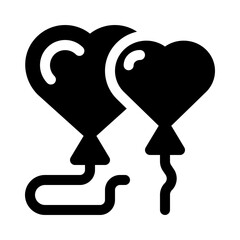 balloon glyph icon