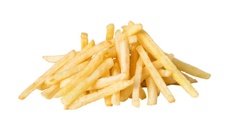 french fries isolated. png file