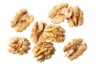 Walnuts isolated. png file