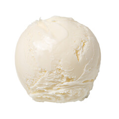 ice cream ball isolated. png file