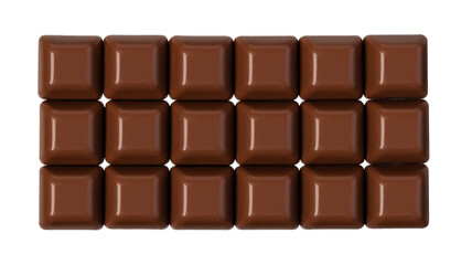 chocolate bar isolated. png file