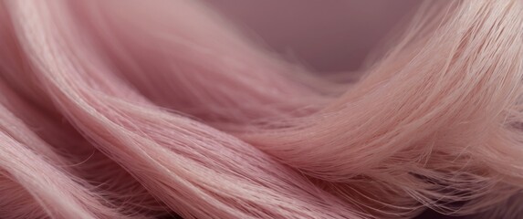 Obraz premium Close-up of Pink and White Furry Texture