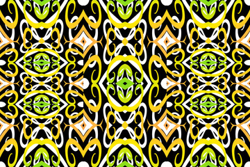 Seamless pattern Traditional Indonesian batik for decorating tile designs, walls, floors and commercial textile products