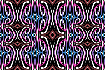 Seamless pattern Traditional Indonesian batik for decorating tile designs, walls, floors and commercial textile products