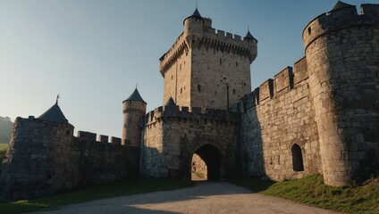 Fototapeta premium medieval castle
