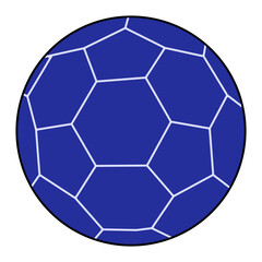 Fototapeta premium Soccer Ball Suitable for designs with sports themes, especially football events